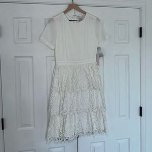 White Rachel Parcell dress